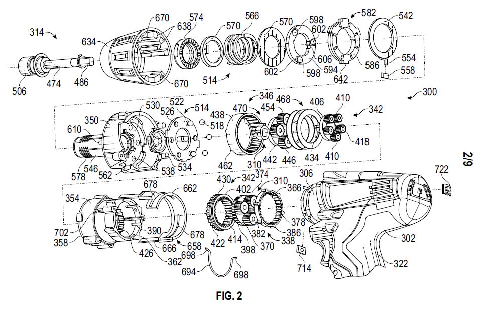 Mechanical Assembly — Power Tool